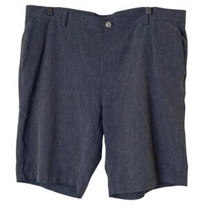 PETER MILLAR Sport Shackleford Performance Hybrid 10" Golf Shorts Iron, Size 38